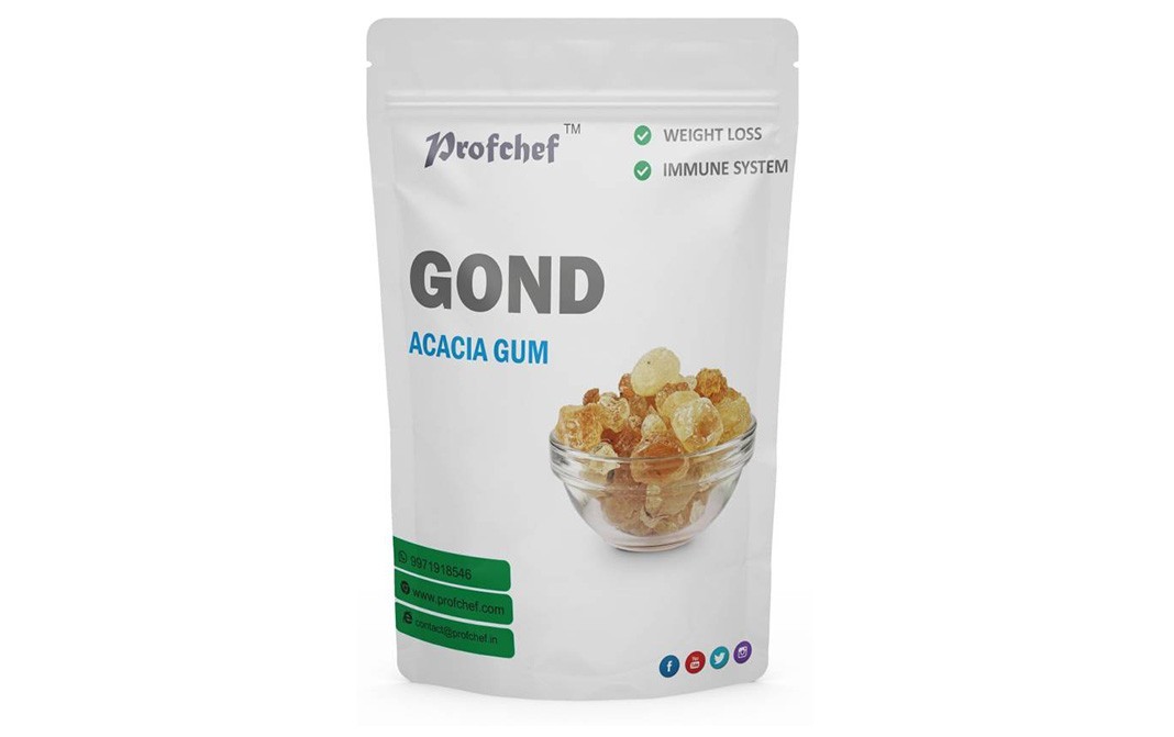 Profchef Gond Acacia Gum    Pack  250 grams